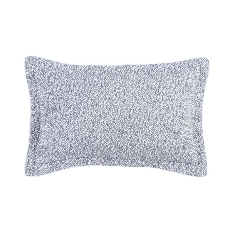 Private Collection Wynter Navy Yarn Dyed Jacquard Decorator Cushion | 30x50cm | Navy